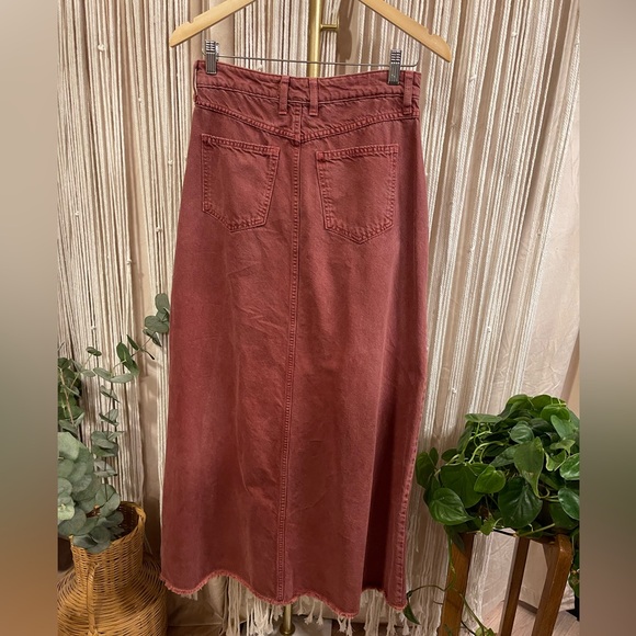 We The Free Women's Denim Maxi Skirt - Picture 7 of 9